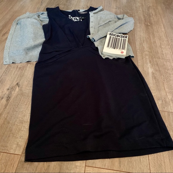 Gray cardigan with cute sparkling details - Picture 6 of 6